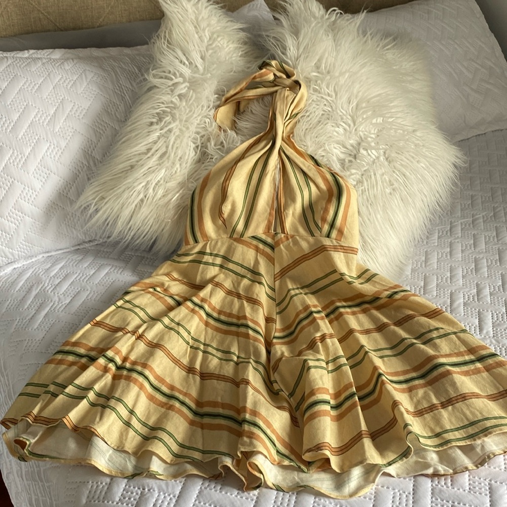 Zara halter dress
